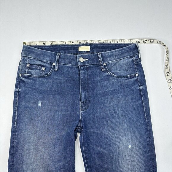 Mother Women's The Looker Ankle Chew Breaking The Law Designer Jeans W30-31/L27 - Picture 10 of 15